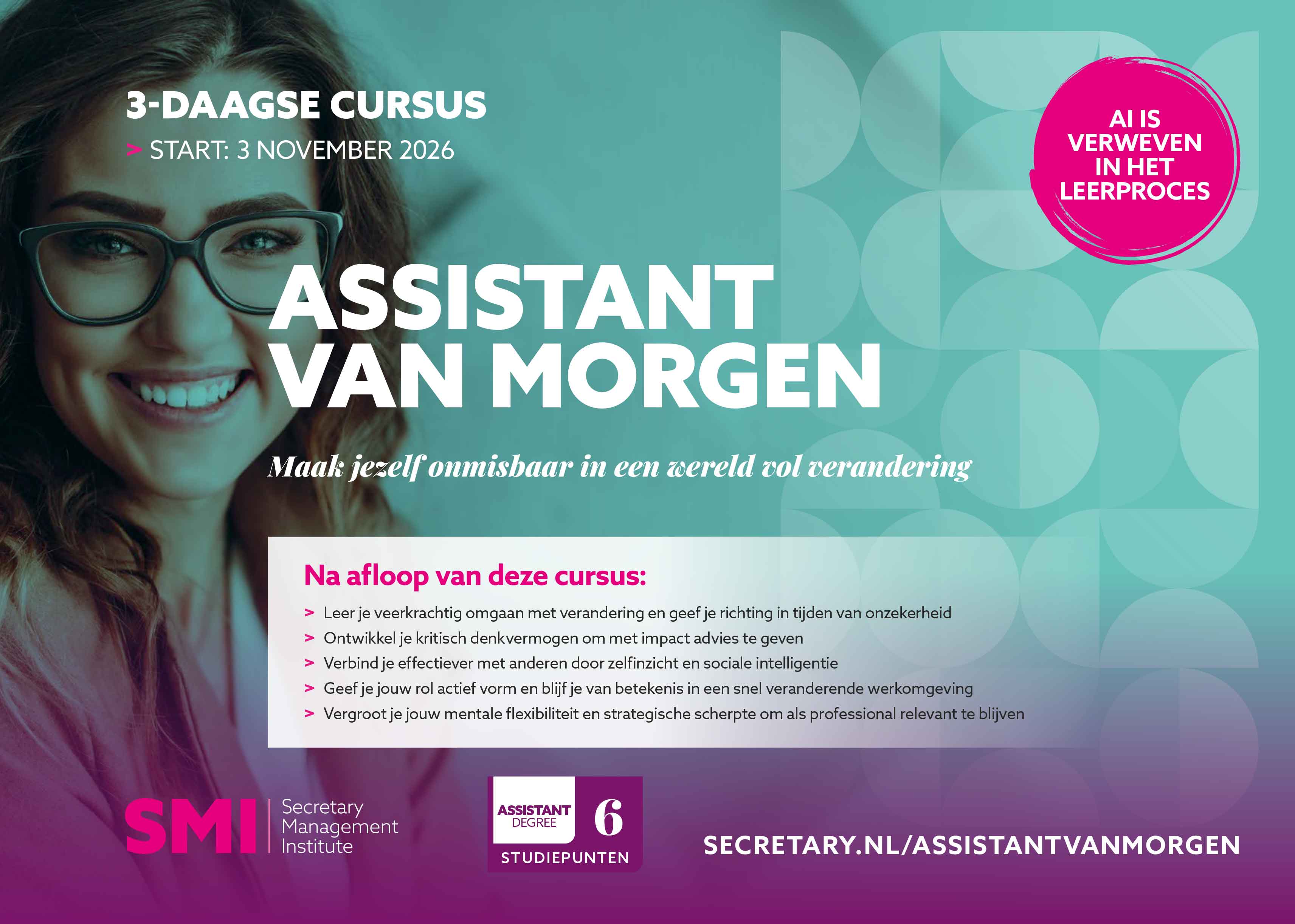 Cursus Assistant van morgen