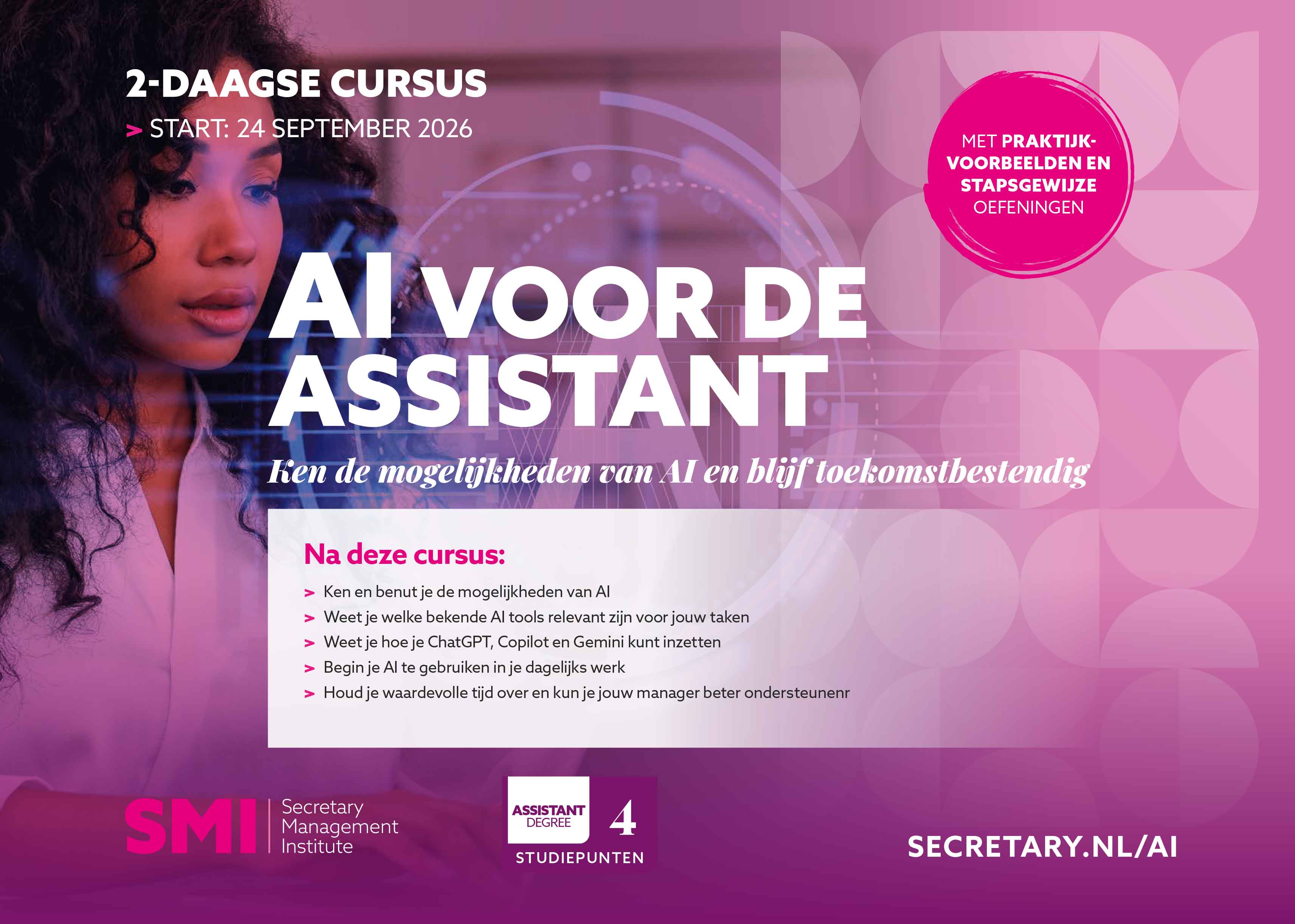 Cursus AI voor de assistant