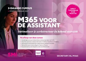 Cursus M365 voor de assistant