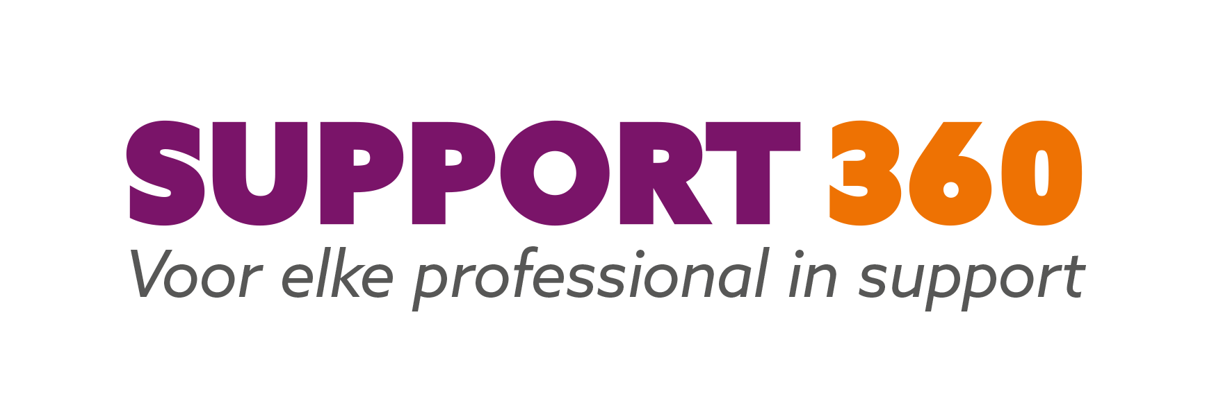 Support360 logo: voor elke professional in support